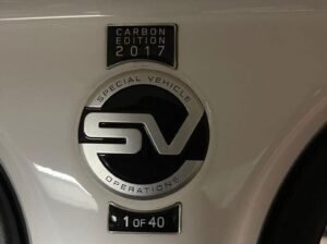 Range rover SVR