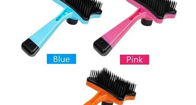 brosse plastique pour animaux de compagnie