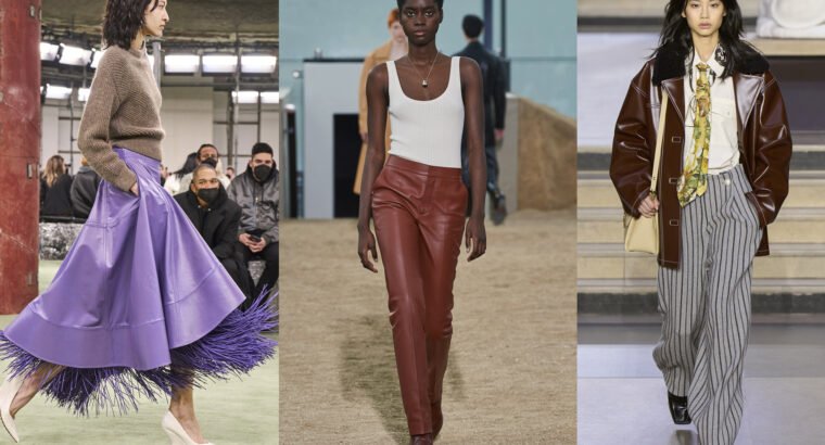 Couleurs, textures et accessoires à la mode